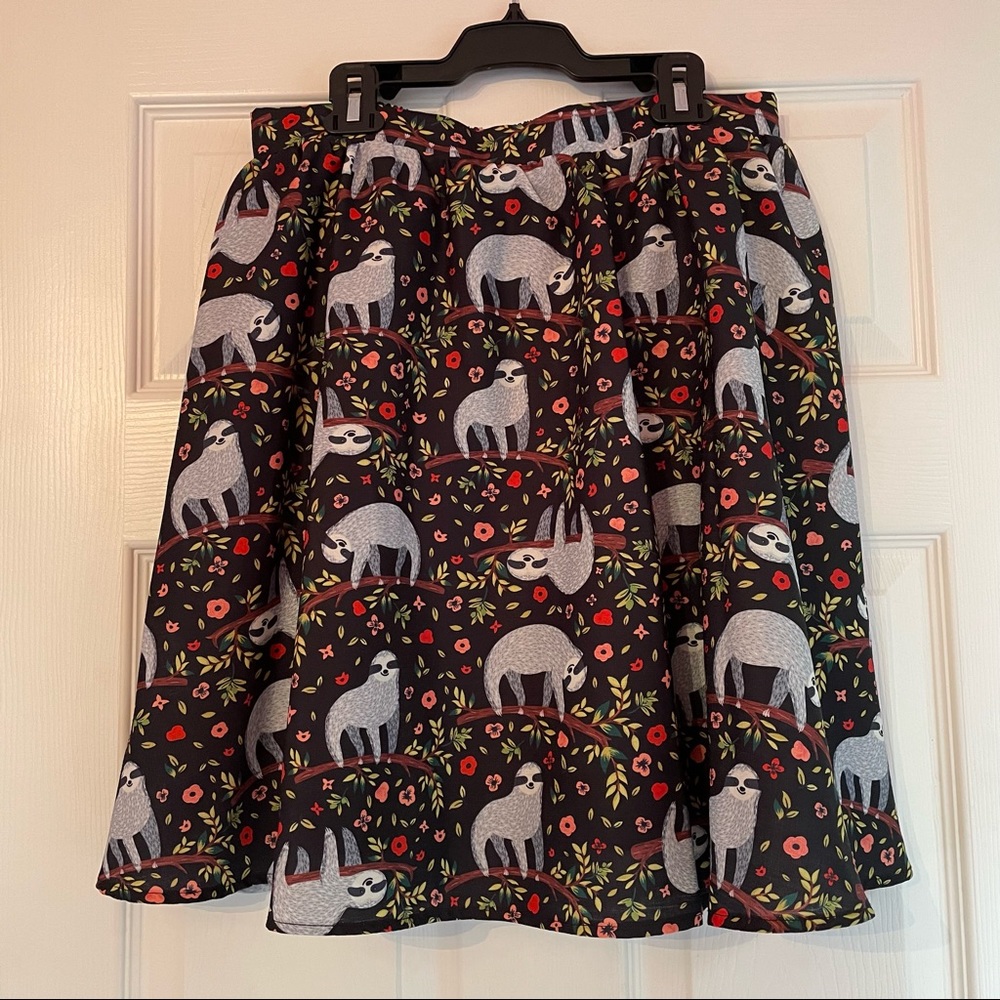 Hide & Seek Sloth Skirt